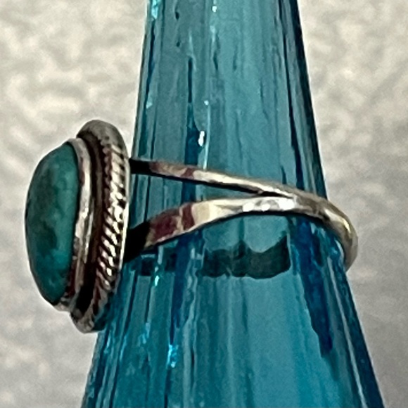 Lois Hill & Vintage Turquoise Rings - Picture 6 of 10